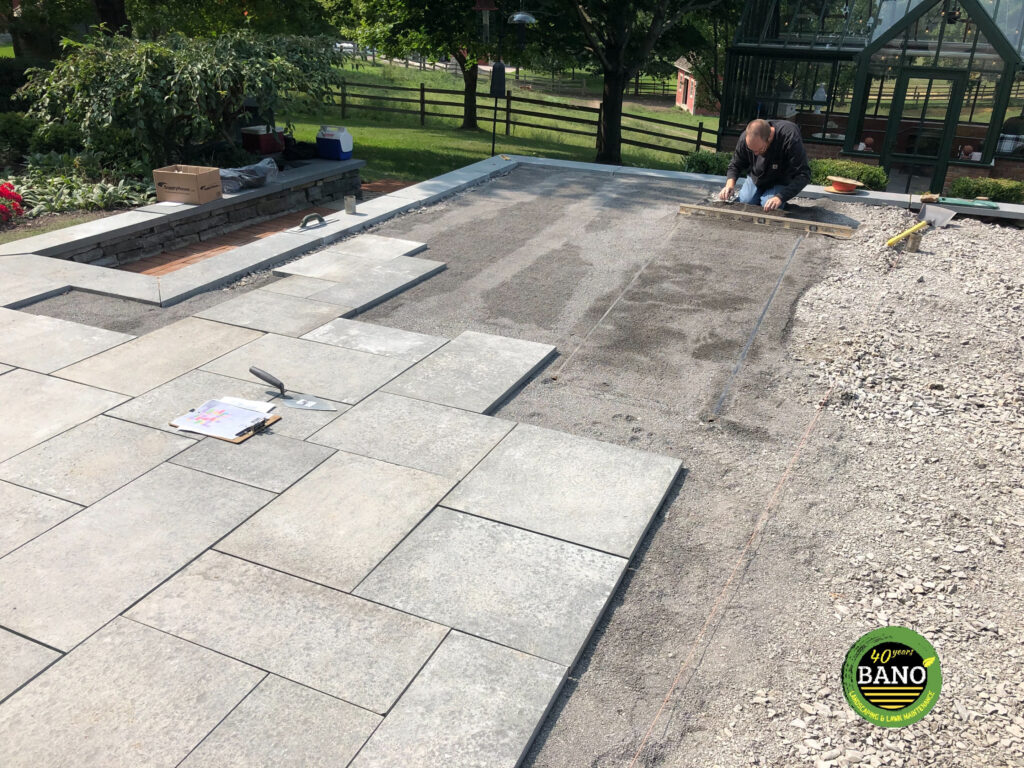 patio pavers install