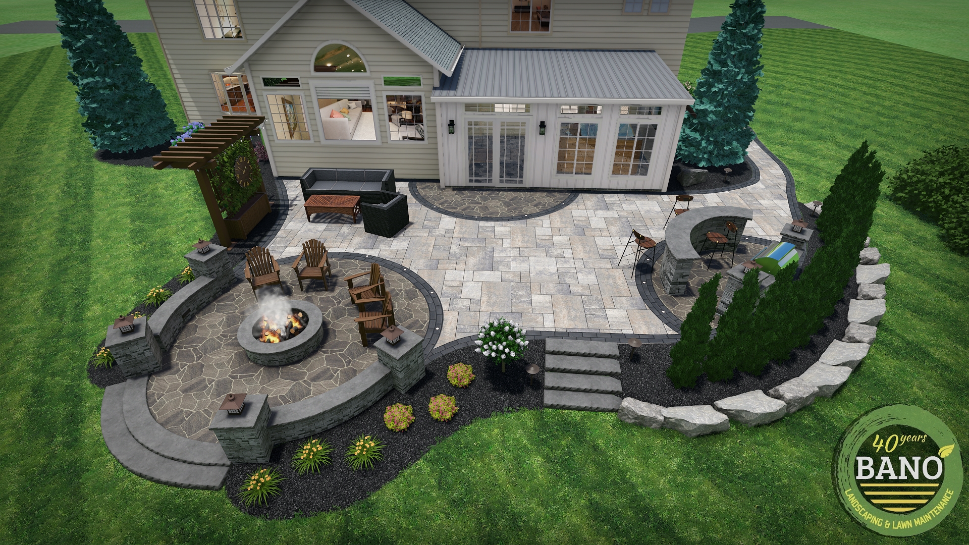 George patio custom design