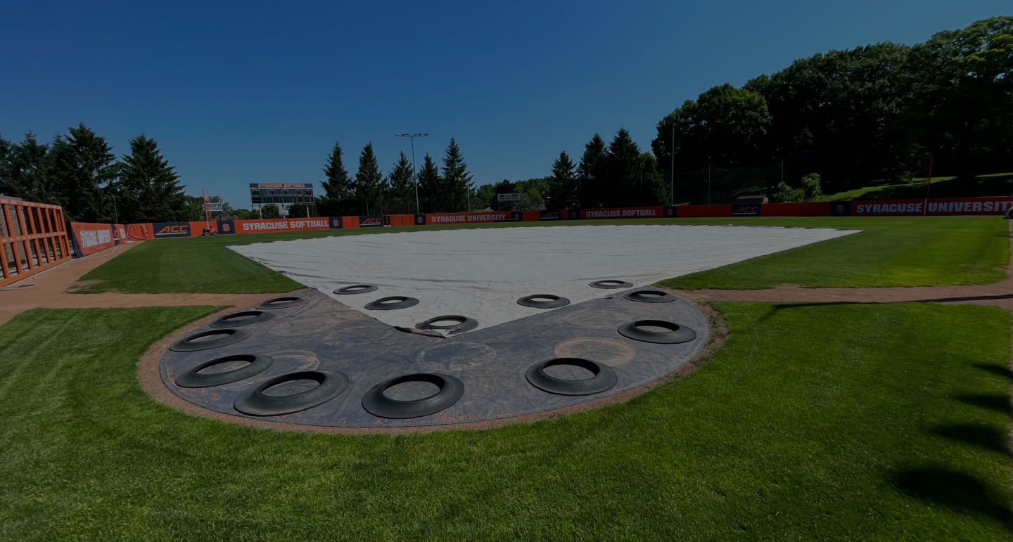 Syracuse University softball field irrigation